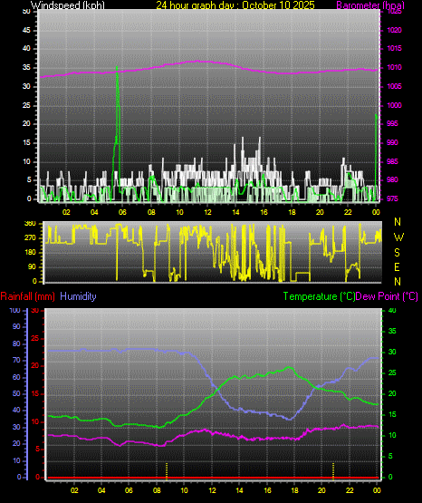 24 Hour Graph for Day 10