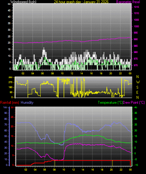 24 Hour Graph for Day 31